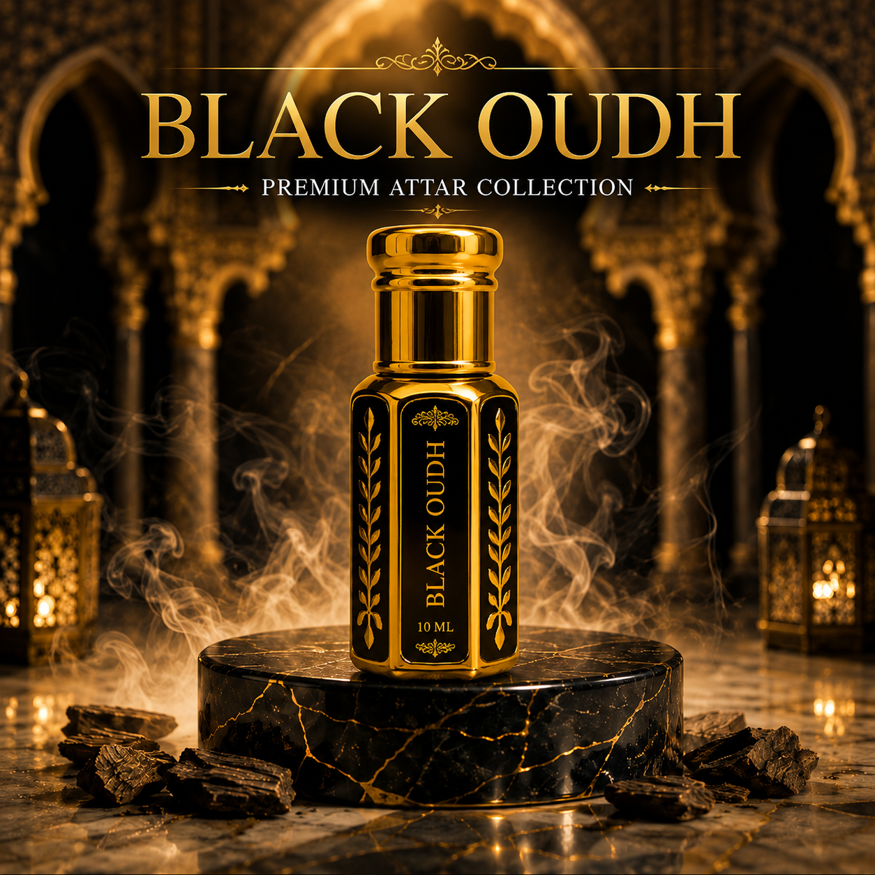 THE PURE BLACK OUDH - 10ML