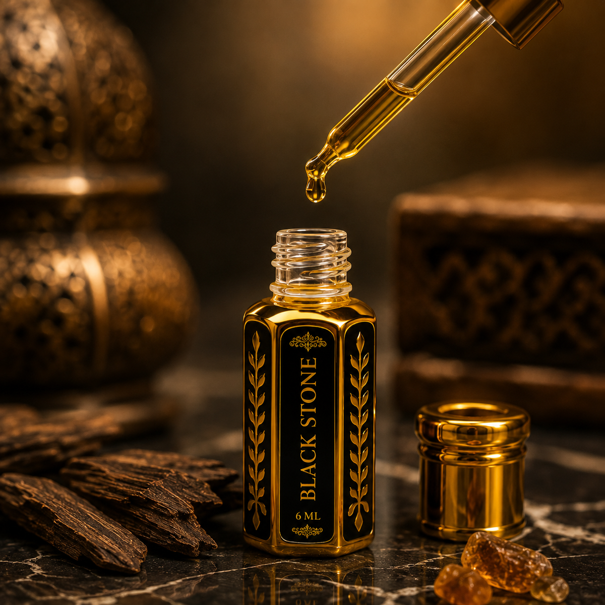 The Black Stone Pure Attar -10 ML