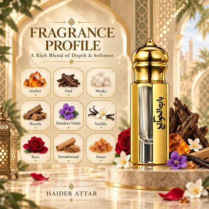Pure Haider Attar - 12 ml