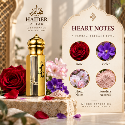 Pure Haider Attar - 12 ml