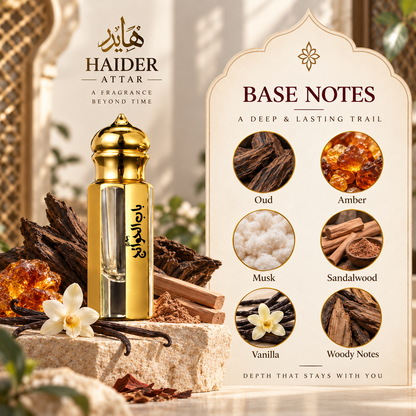Pure Haider Attar - 12 ml