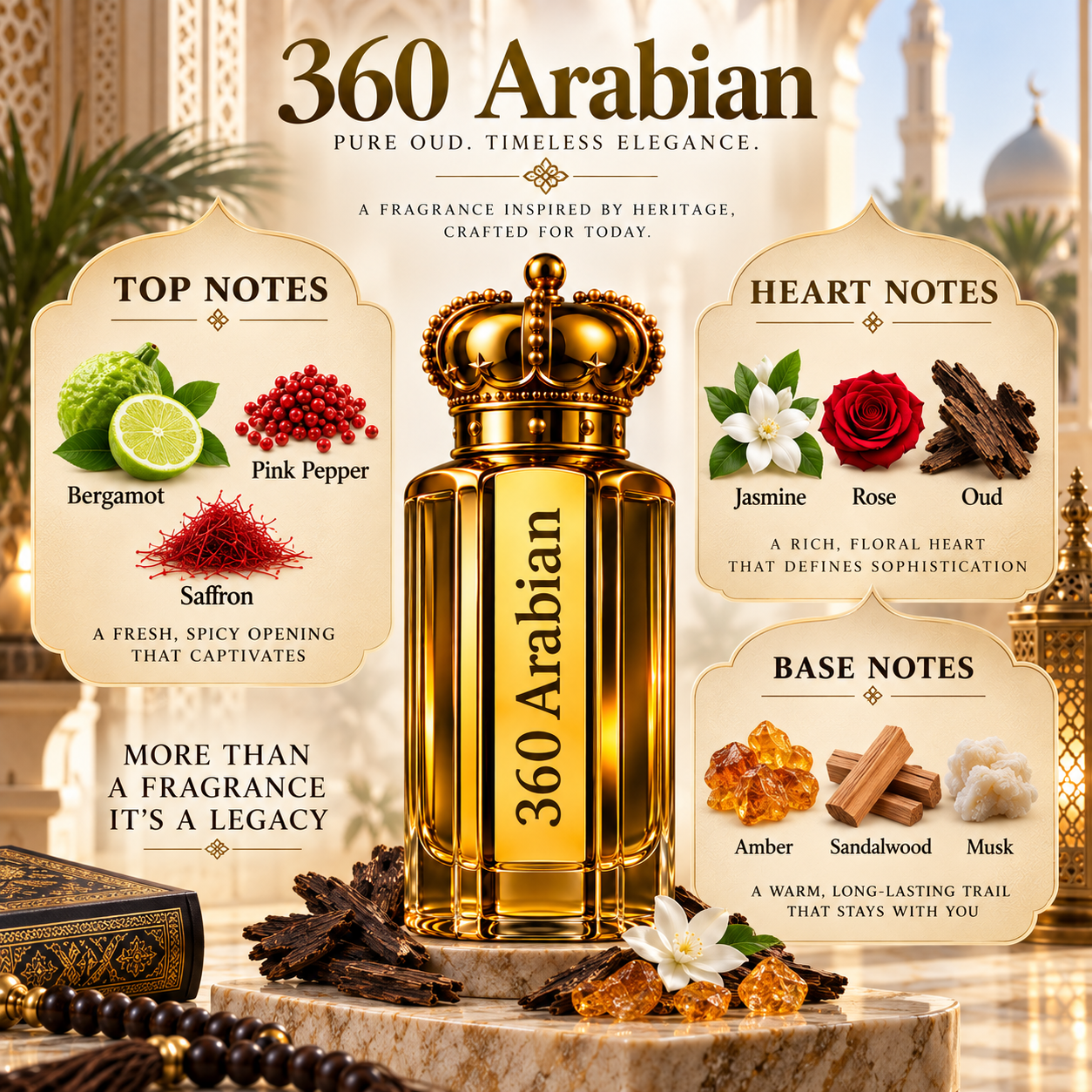 360 Arabian attar - 10 ml