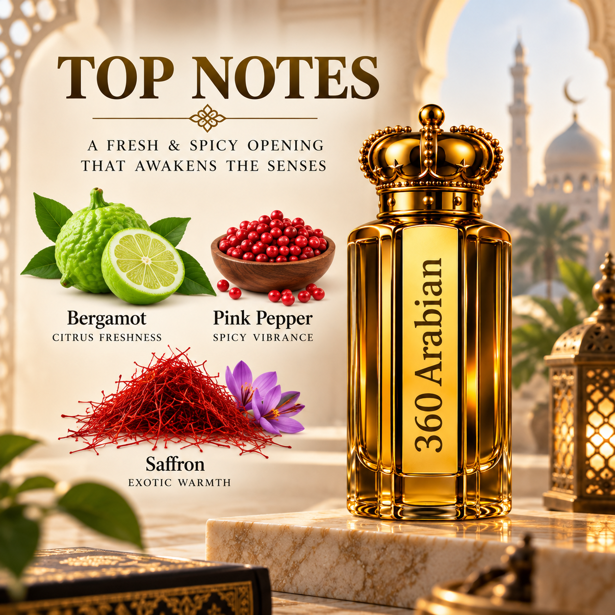 360 Arabian attar - 10 ml