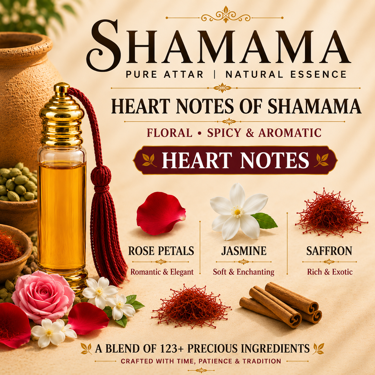 Pure Shamama Attar - 18ML