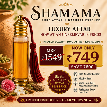 Pure Shamama Attar - 18ML