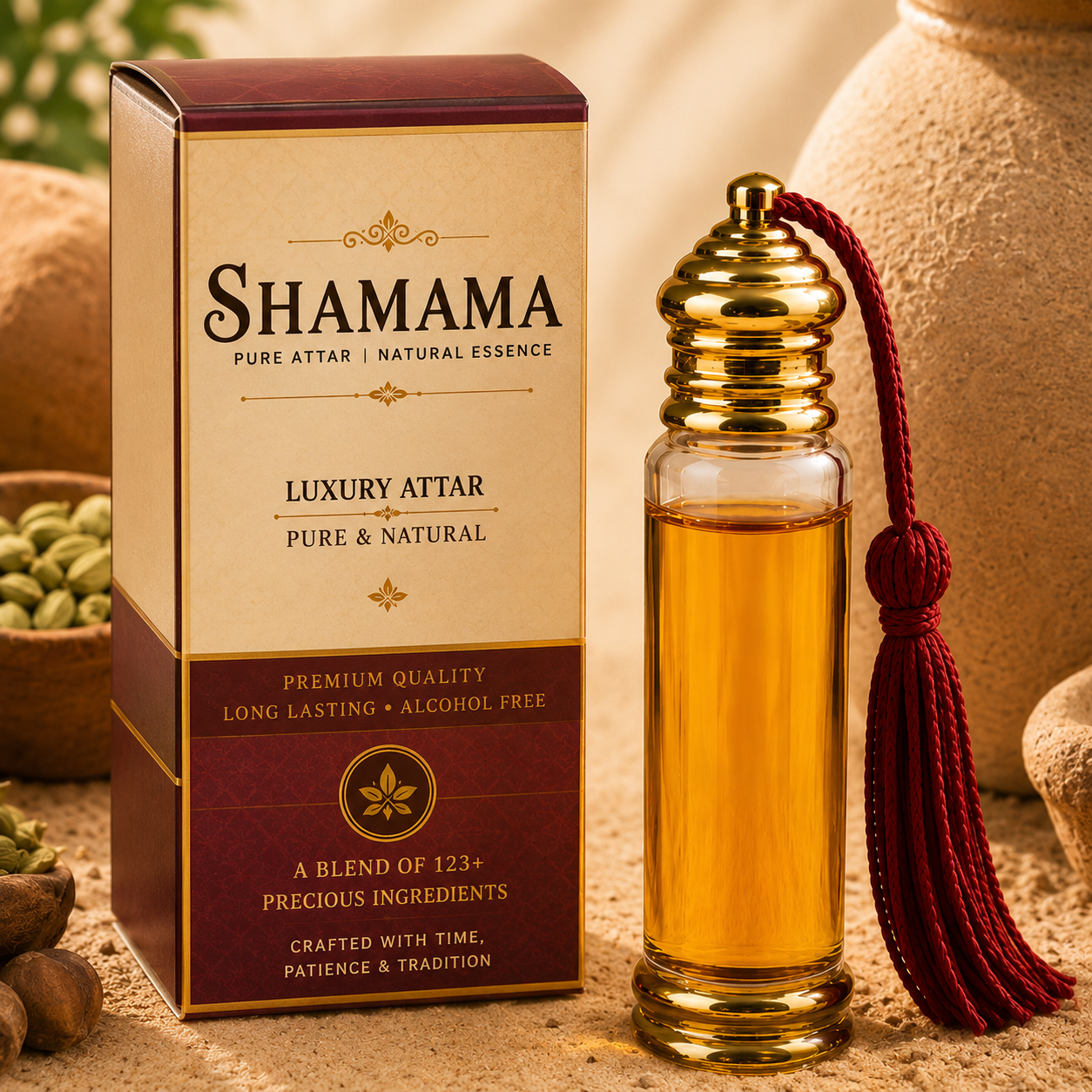 Pure Shamama Attar - 18ML