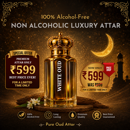 Pure White Oud Attar 18ML {COMBO}